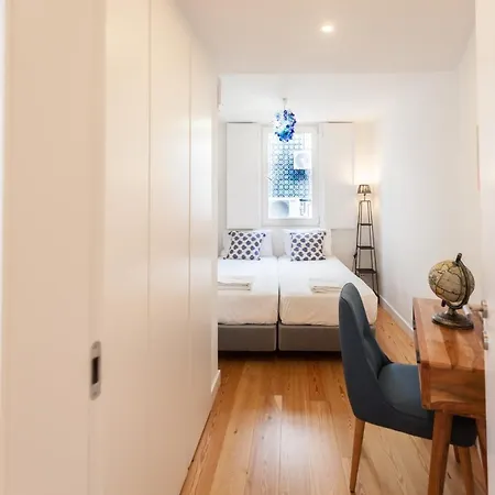 Flh Mouraria Blue Design With Parking & Pool Apartment *