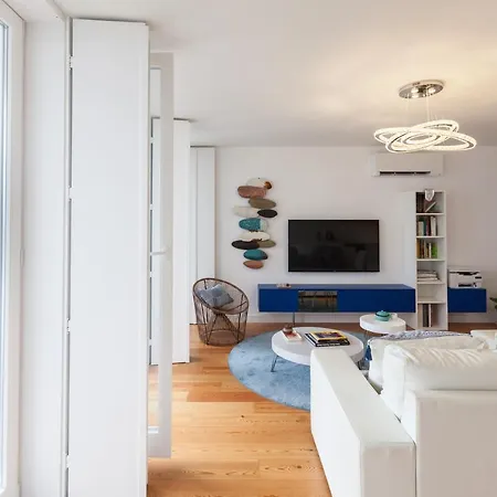 Flh Mouraria Blue Design With Parking & Pool Apartment